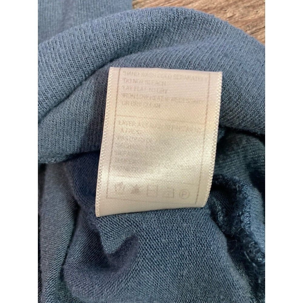 Cupcakes And Cashmere Dolman 1/2 Sleeve Top Dusty Blue Size L Comfy Cozy - Picture 6 of 7